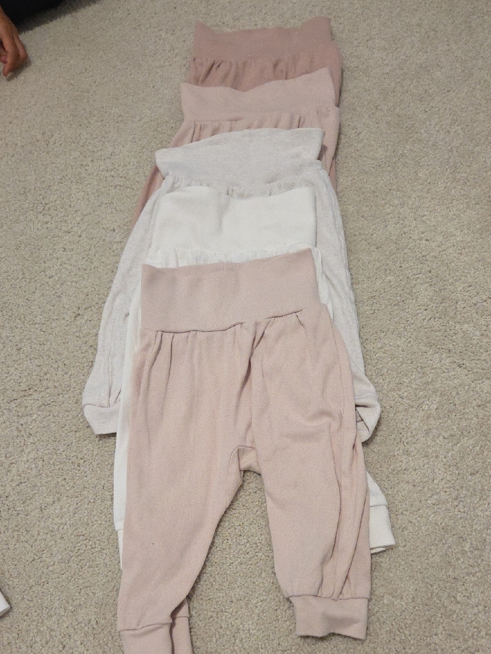 5 Pairs Baby H&M Organic Cotton Pants 6-9 Months